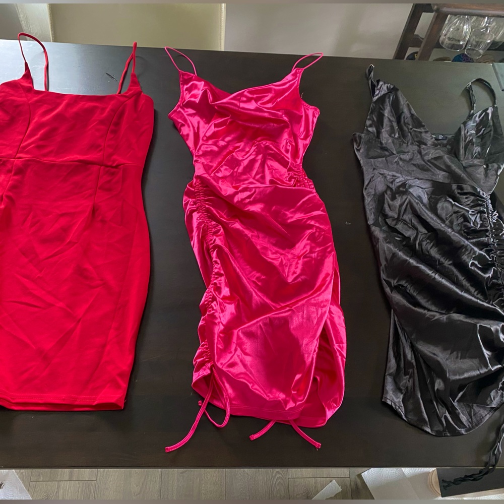 Set of 3 Body con Mini Dresses